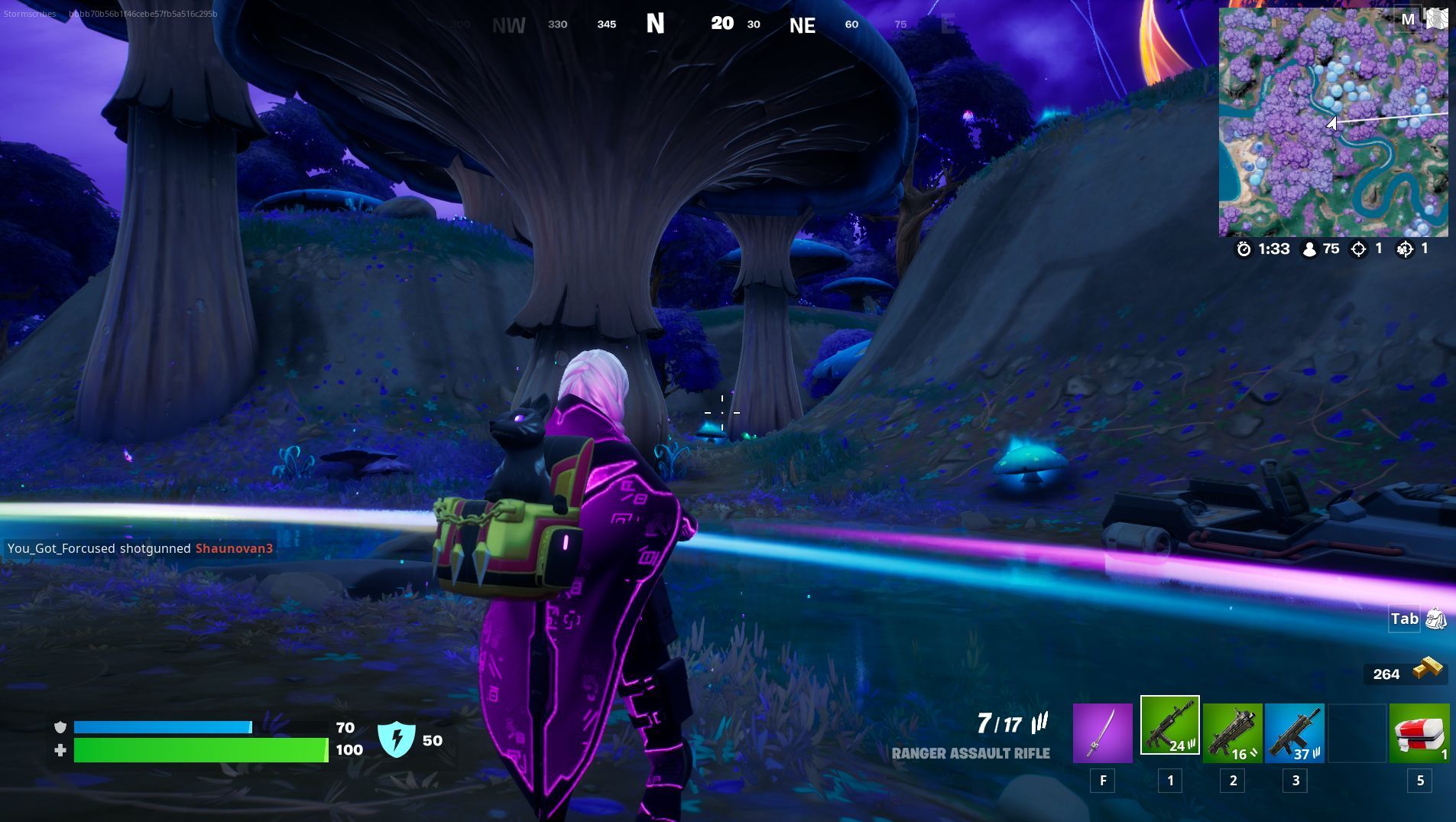 Fortnite Slurp Bouncer mushrooms location and how to gain shield by